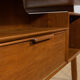 Mid-Century Teak Model 75 Freestanding Desk from Omann Jun, Denmark, 1950s