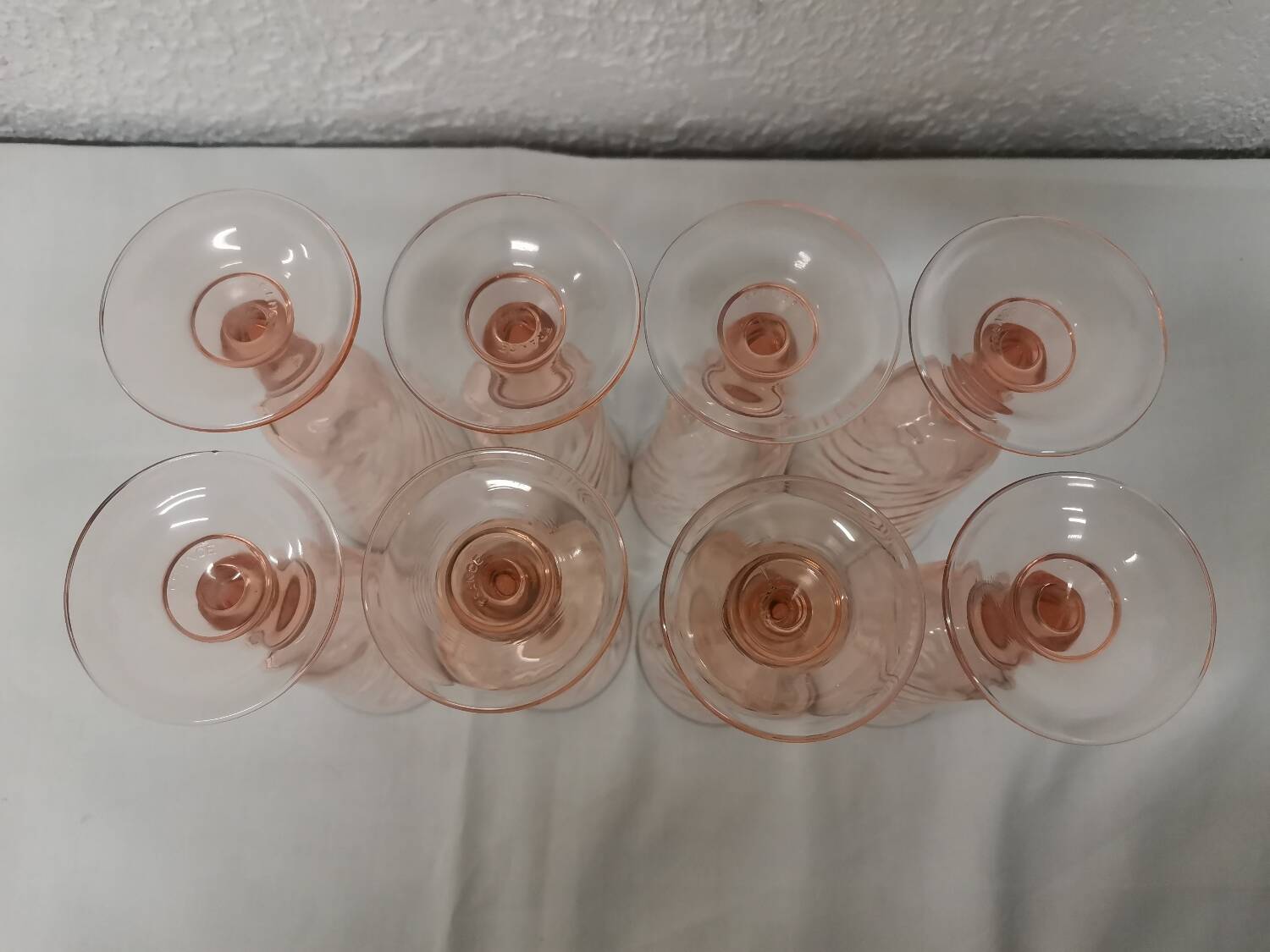 Rosaline champagne flutes