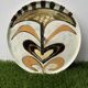 Cheese tray, Vallauris ceramics, unique piece, 1960