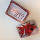 Box in red and gray ceramic of Vallauris / vintage years 60-70