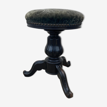 Tabouret de piano Napoleon III