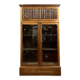 Notary's library with hidden secretary, Napoleon III period, circa 1860