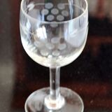 Service de  verres anciens