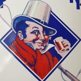 Enamelled plate wines of postillon