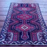 Handmade Persian Hamadan Rug 147x100cm