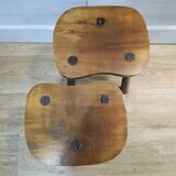 Stool wood tripod