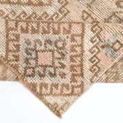 Tapis de couloir persan classique marron crème 3x9, 87x283 cm