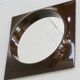 Mirror "space age" plastic, France, circa 1970