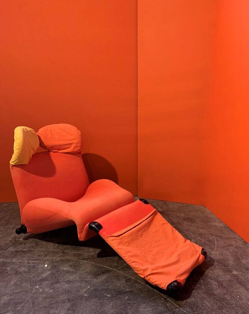 Wink 111 armchair by Toshiyuki Kita, 1980