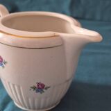 Cream jug half-porcelain Lunéville Keller and Guerin A586