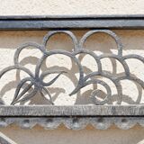 Pair of Art Deco wrought iron doors, circa 1925
