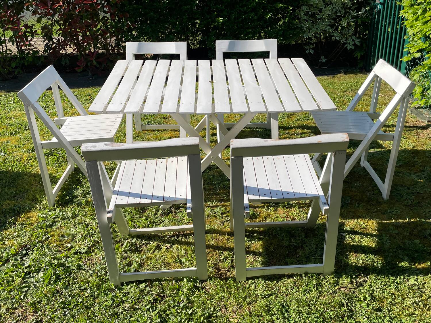 Salon de jardin italien vintage