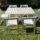 Salon de jardin italien vintage