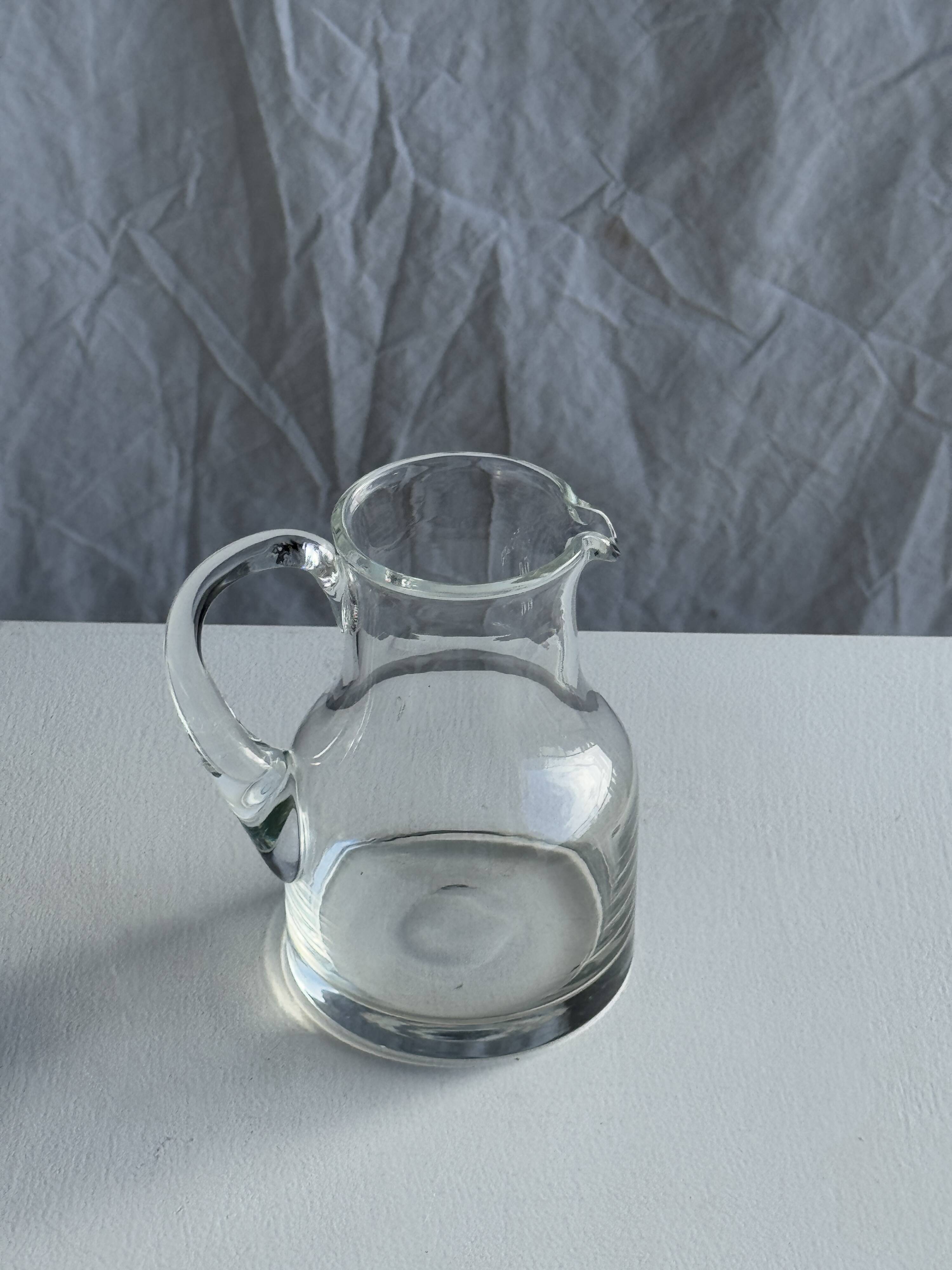 Mini glass pitcher H14