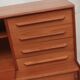 1960s sideboard - secretary combination in teak