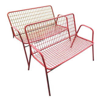 Pair of benches EMU model RIO 1960