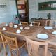Table à manger Louis XV rénovée