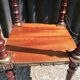 Napoleon III fifth wheel in mahogany and onyx