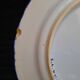Old flat plate faience hb quimper hand-painted floral decoration