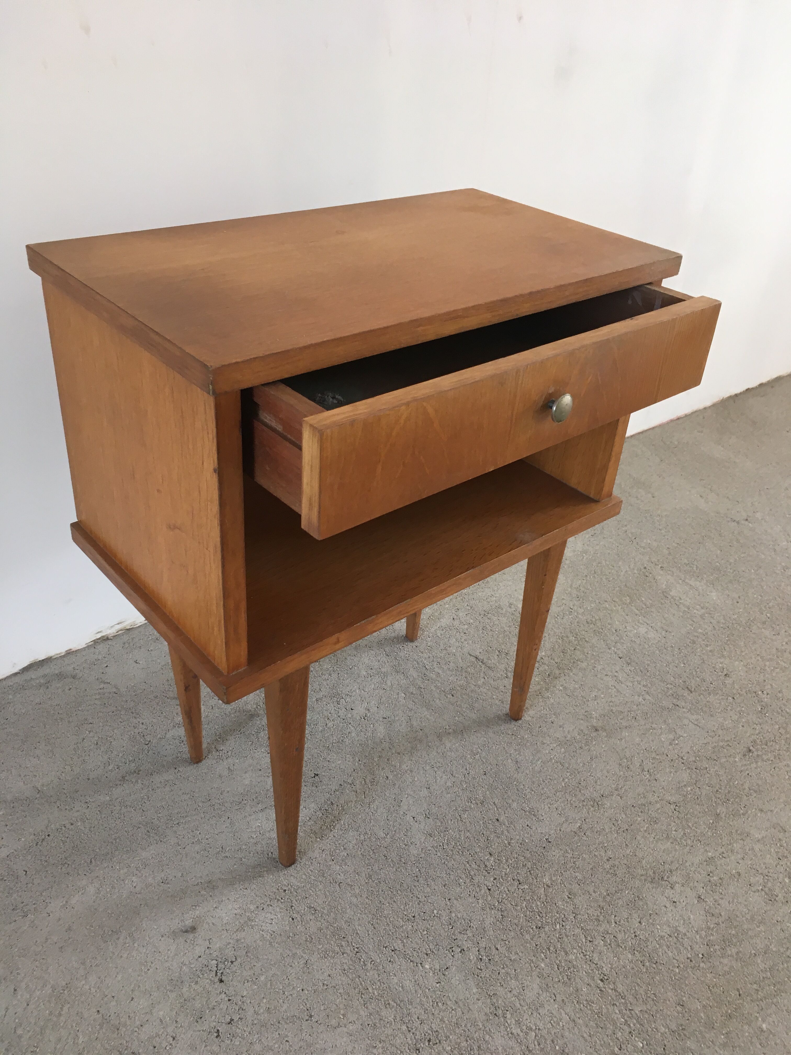 Vintage bedside table