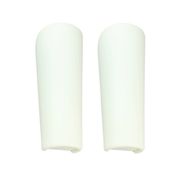 XL Pair of Mid Century Modern Opaline Glass Wall Lamps by Wagenfeld, 1950s
