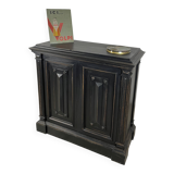 19th-century solid wood trade counter