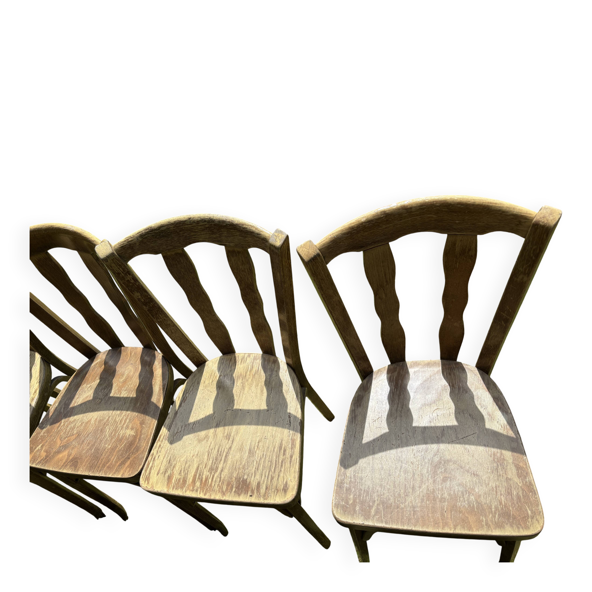 Set of 5 Baumann bistro chairs 83