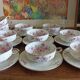 Tea set part by André Giraud - Limoges porcelain