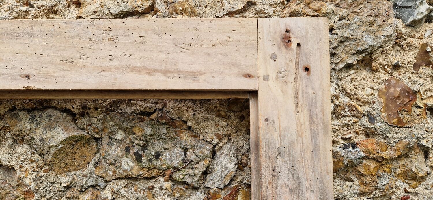 Porte murale esprit campagne