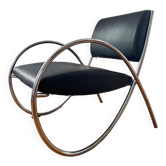 Fauteuil design tubulaire vintage