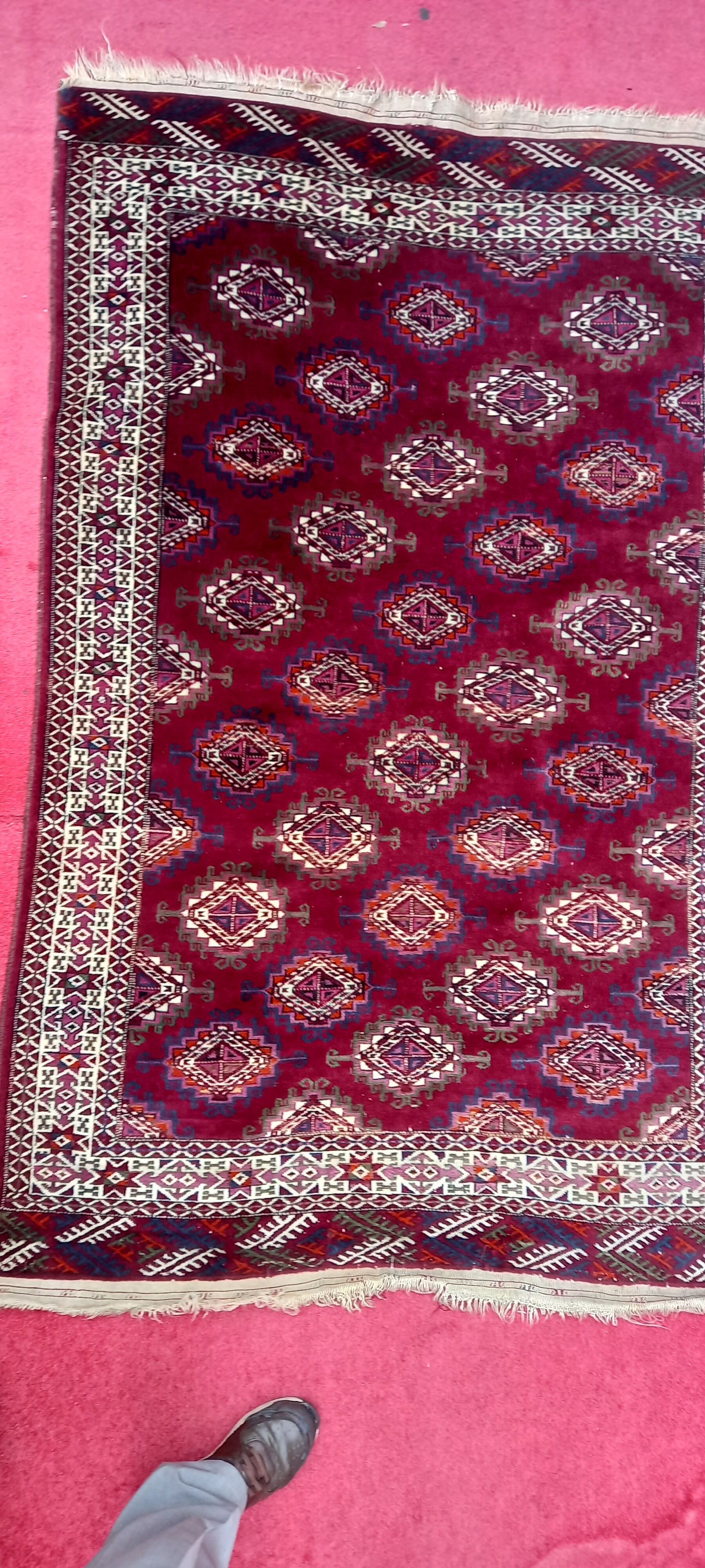 Old carpet boucara beshir