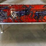 Ceramic coffee table by André Bayer