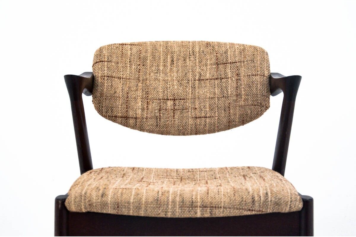 Set of 4 chairs model 42 by Kai Kristiansen, Danish design, 1960s