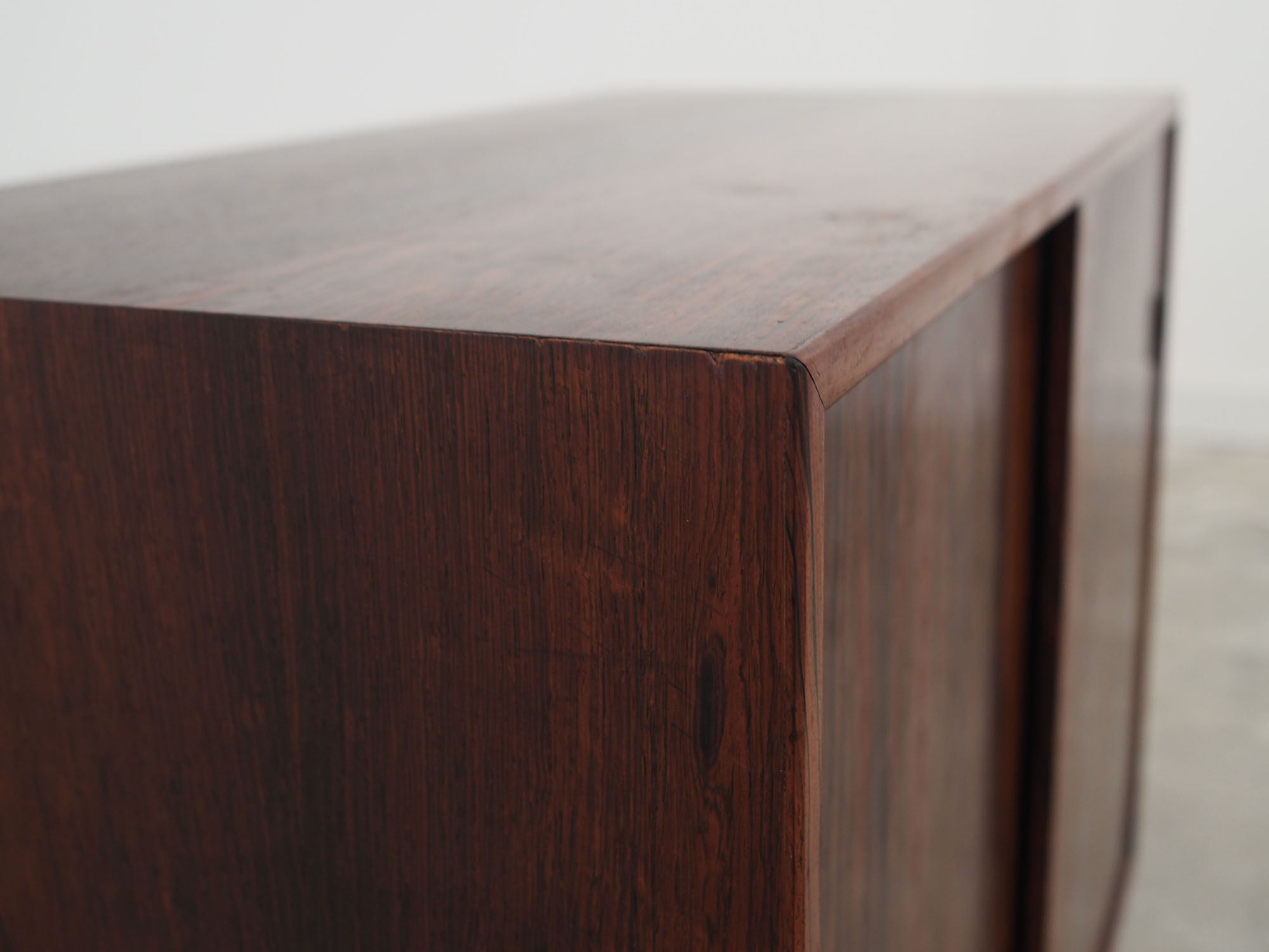 Rosewood commode, Danish design, 1960s, manufactured by Hjørnebo