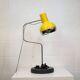 Vintage yellow table lamp by Josef Hůrka for Napako, Czechoslovakia 1970