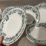 Lot 6 soup plates Guadeloupe Saint Amand