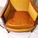 Armchair and footrest