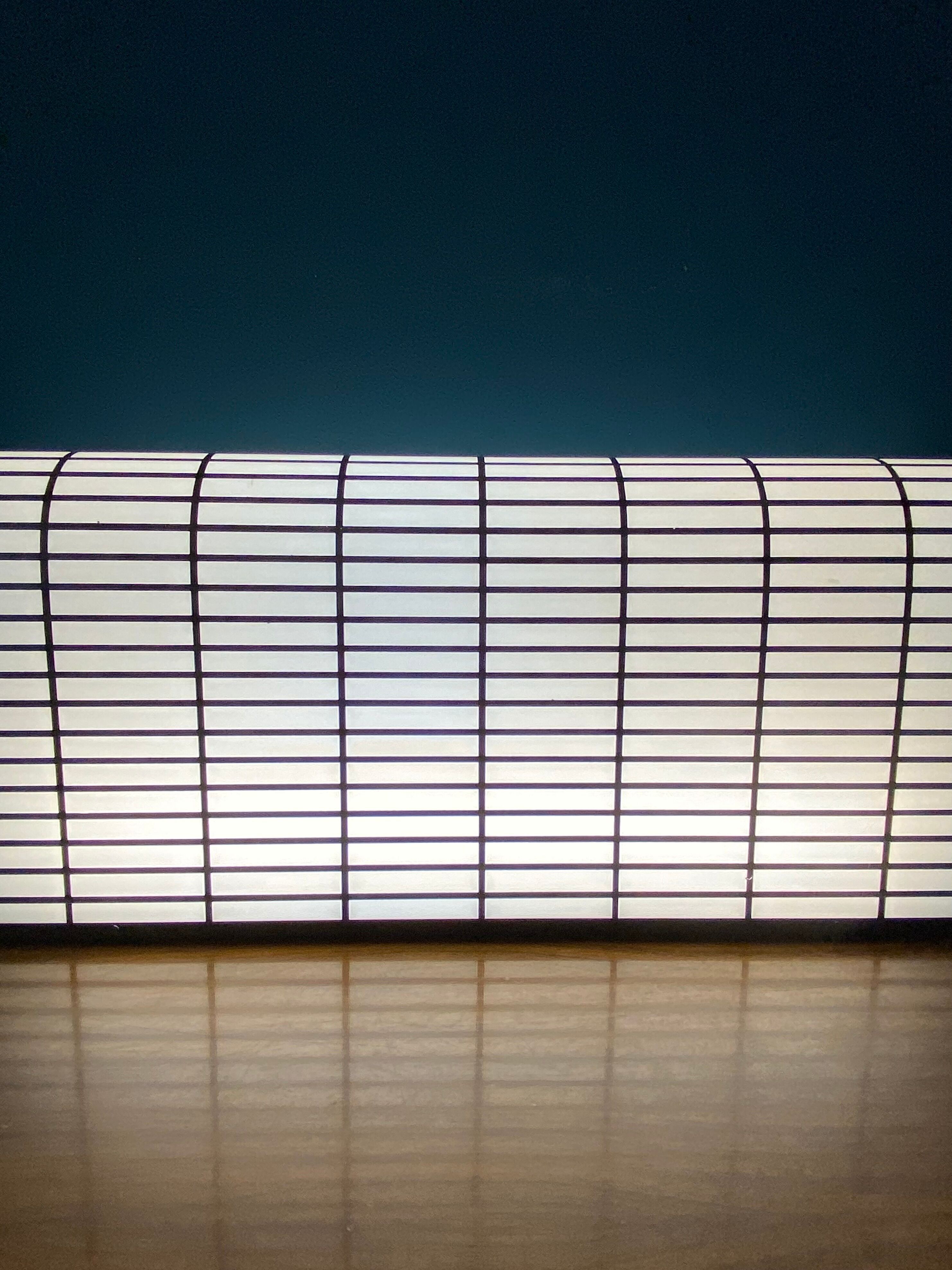 Postmodern reticulated lamp in the manner of J.Hoffman, Italy 1980s