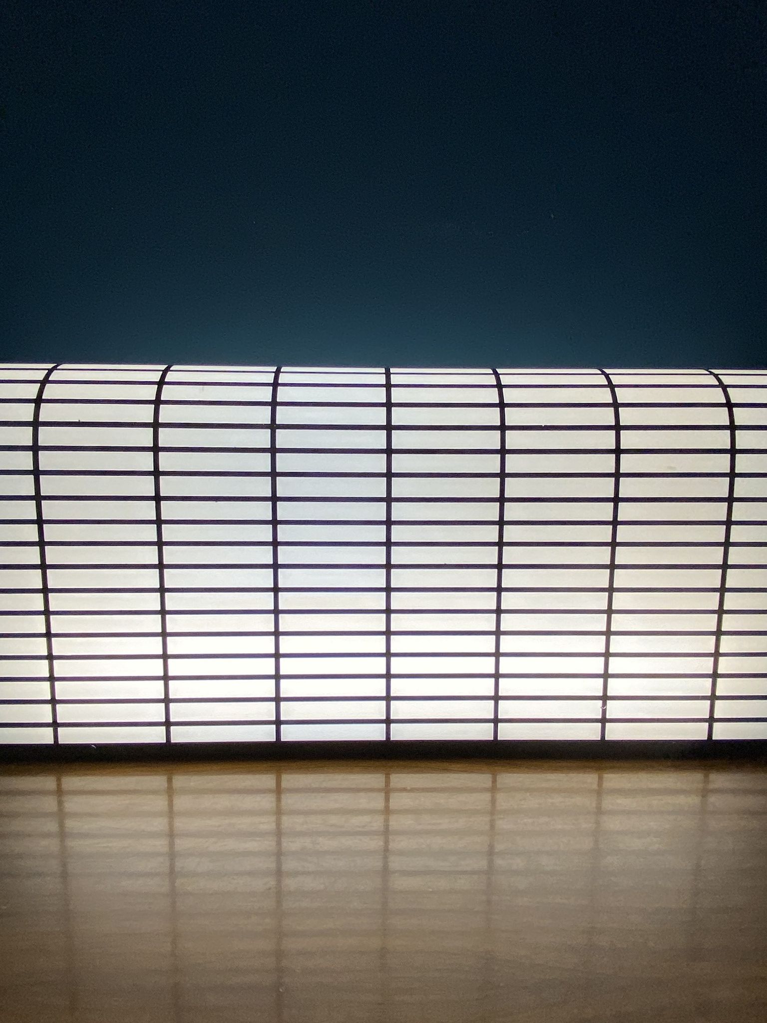 Postmodern reticulated lamp in the manner of J.Hoffman, Italy 1980s