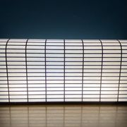Postmodern reticulated lamp in the manner of J.Hoffman, Italy 1980s