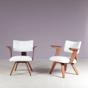 Fauteuil par Cor Alons pour De Boer Gouda, Pays-Bas 1950