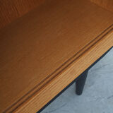 Ash bookcase, Danish design, 1970s, production Denmark