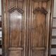 Old wardrobe with 3 shelves and small wardrobe