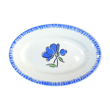 Ravines oval badonviller blue flower