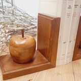 Greenhouse books "Apples" carved wood