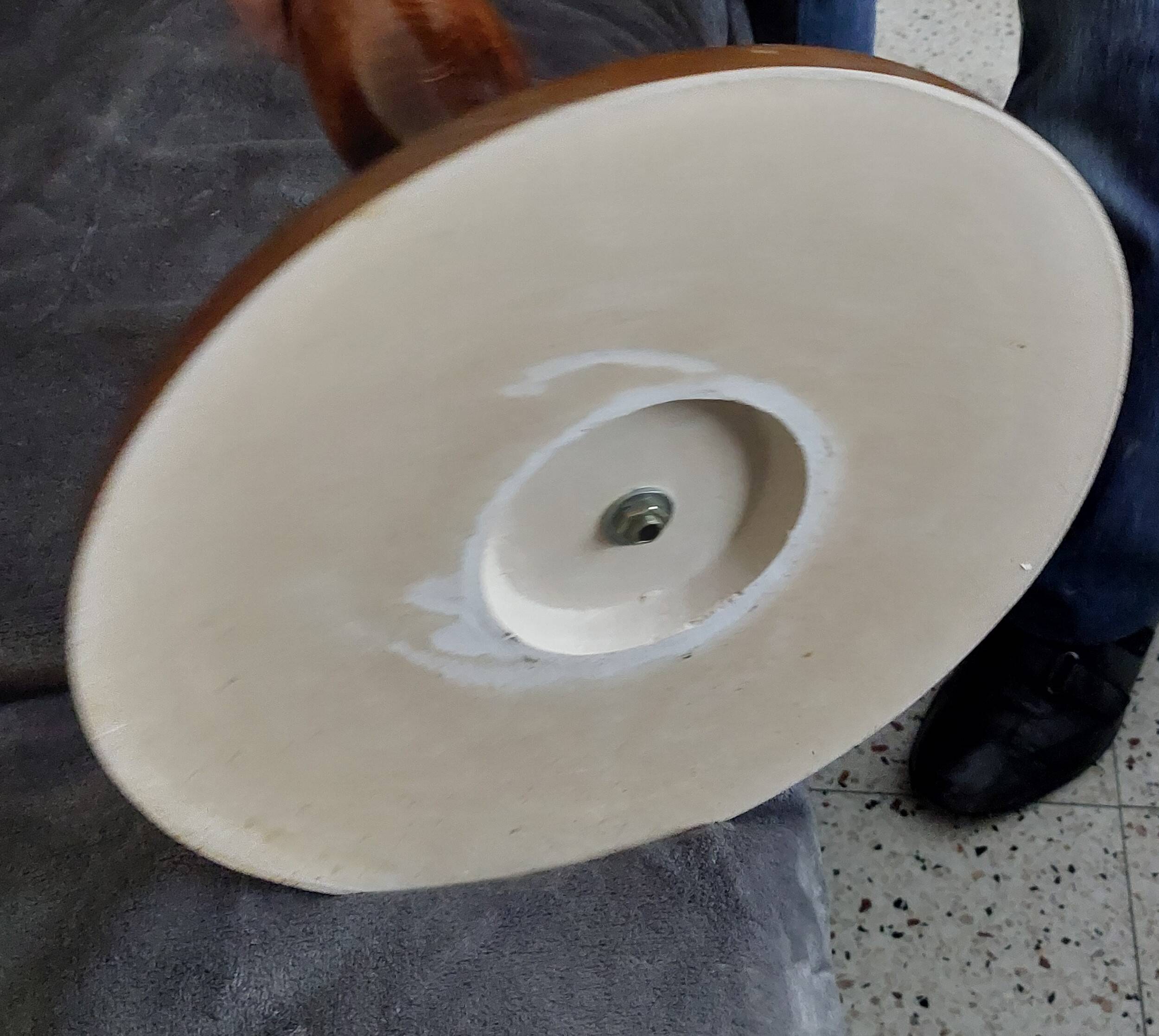 Lampadaire halogène Pied en bois
