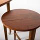 Table and four chairs set by Paul Hundevad