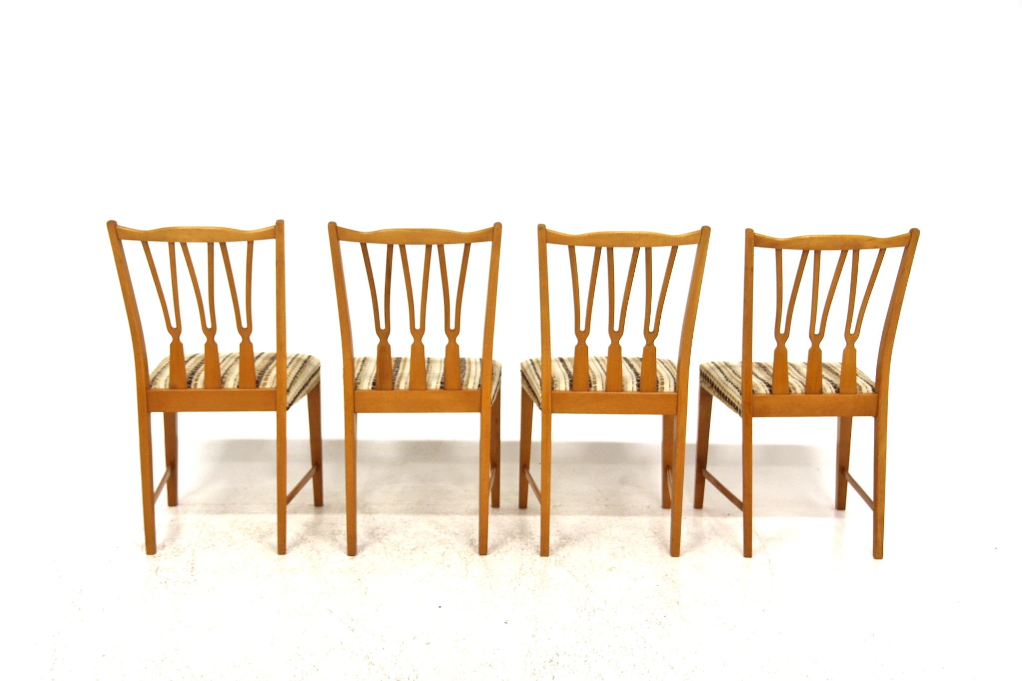Set of 4 chairs "Trim" by Nils Jonsson Troeds Sweden, 1950