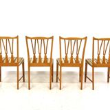 Set of 4 chairs "Trim" by Nils Jonsson Troeds Sweden, 1950