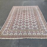 Large and fine tehran persian oriental rug handmade vintage 324 x 210